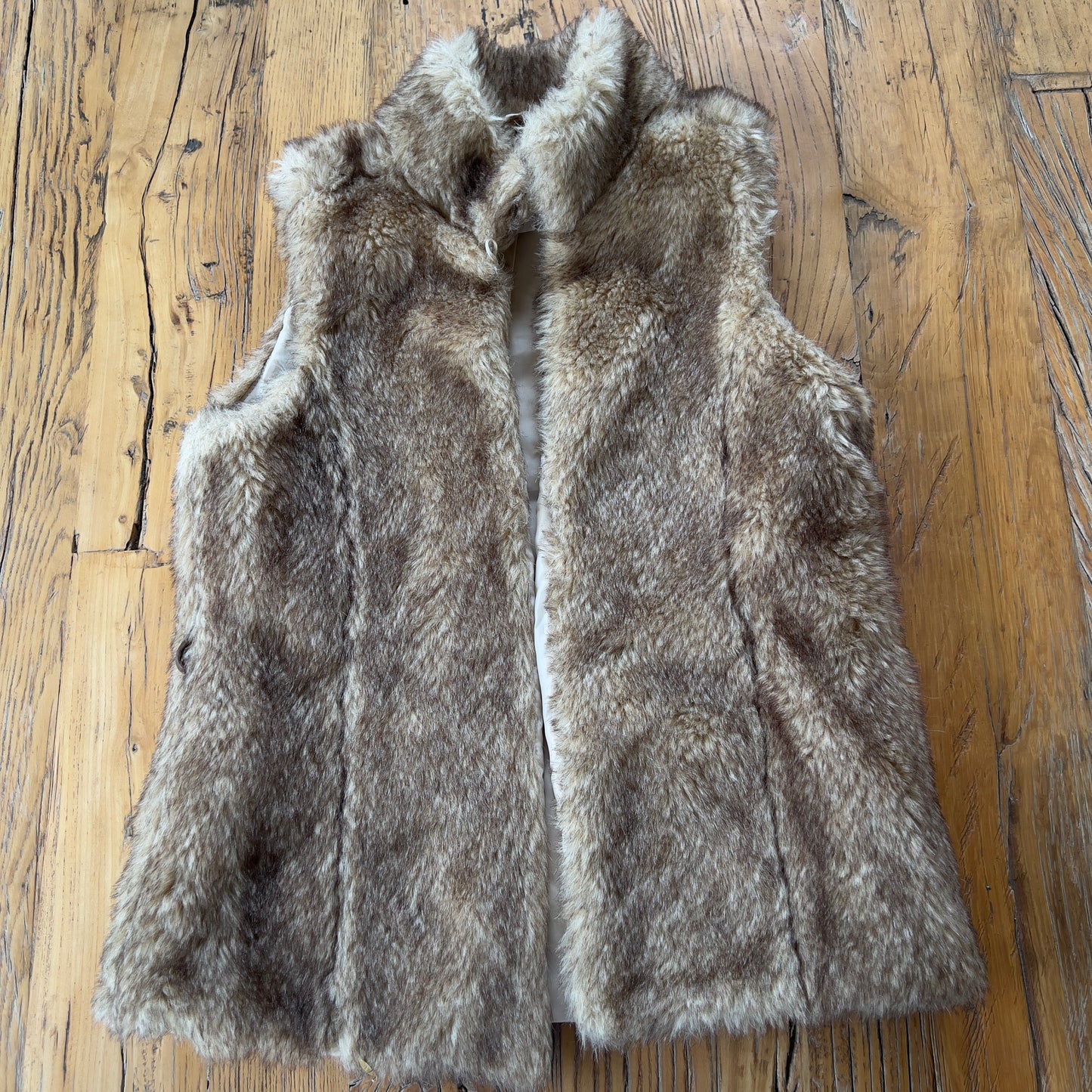 faux fur vest