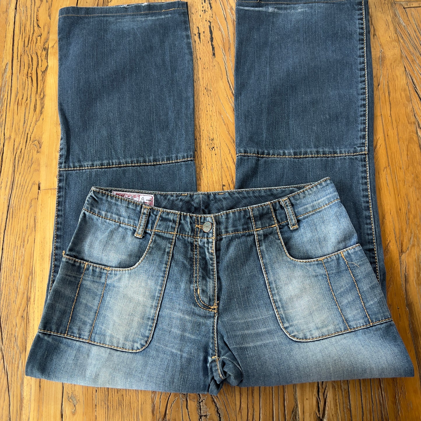 workwear style jeans