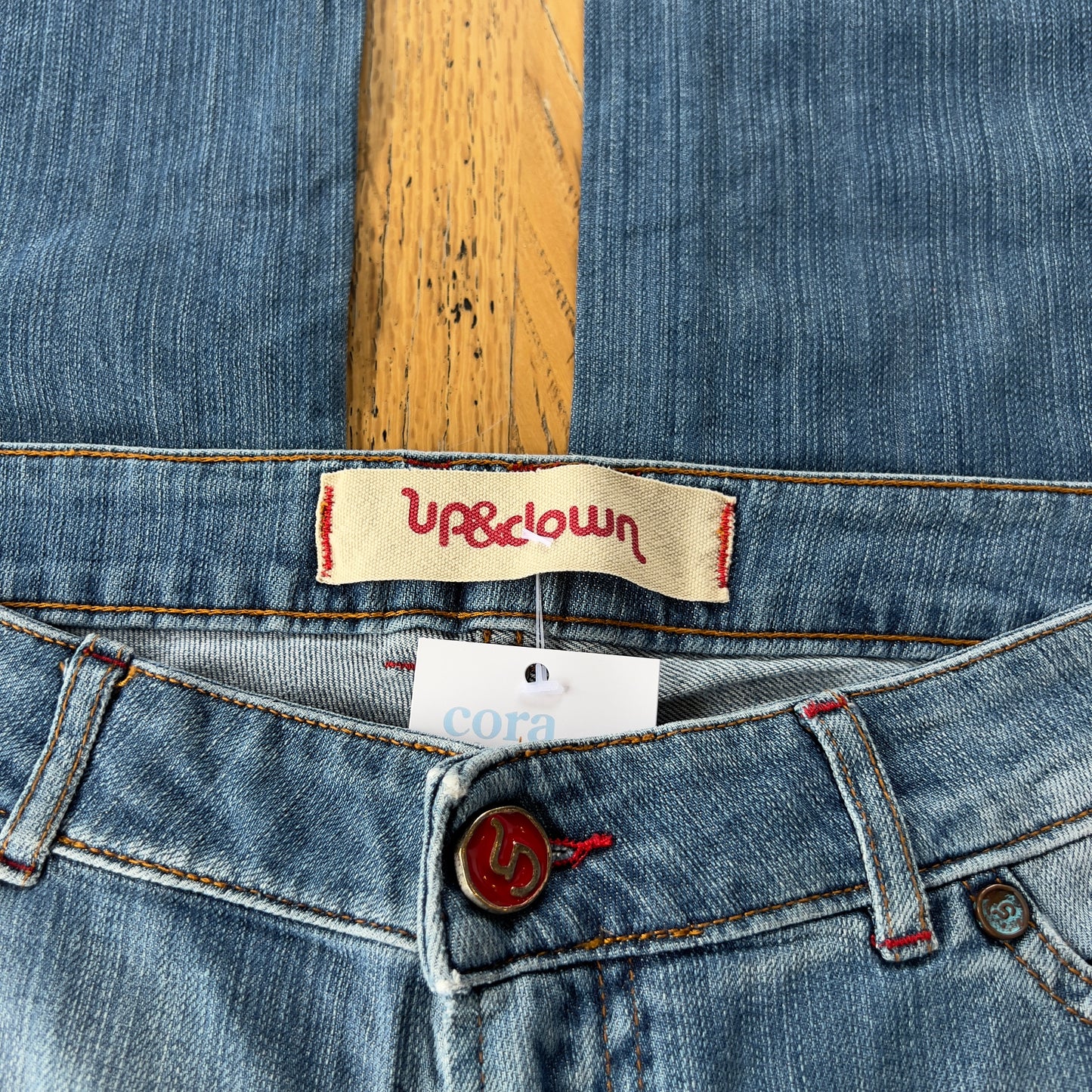 low rise baggy denim jeans
