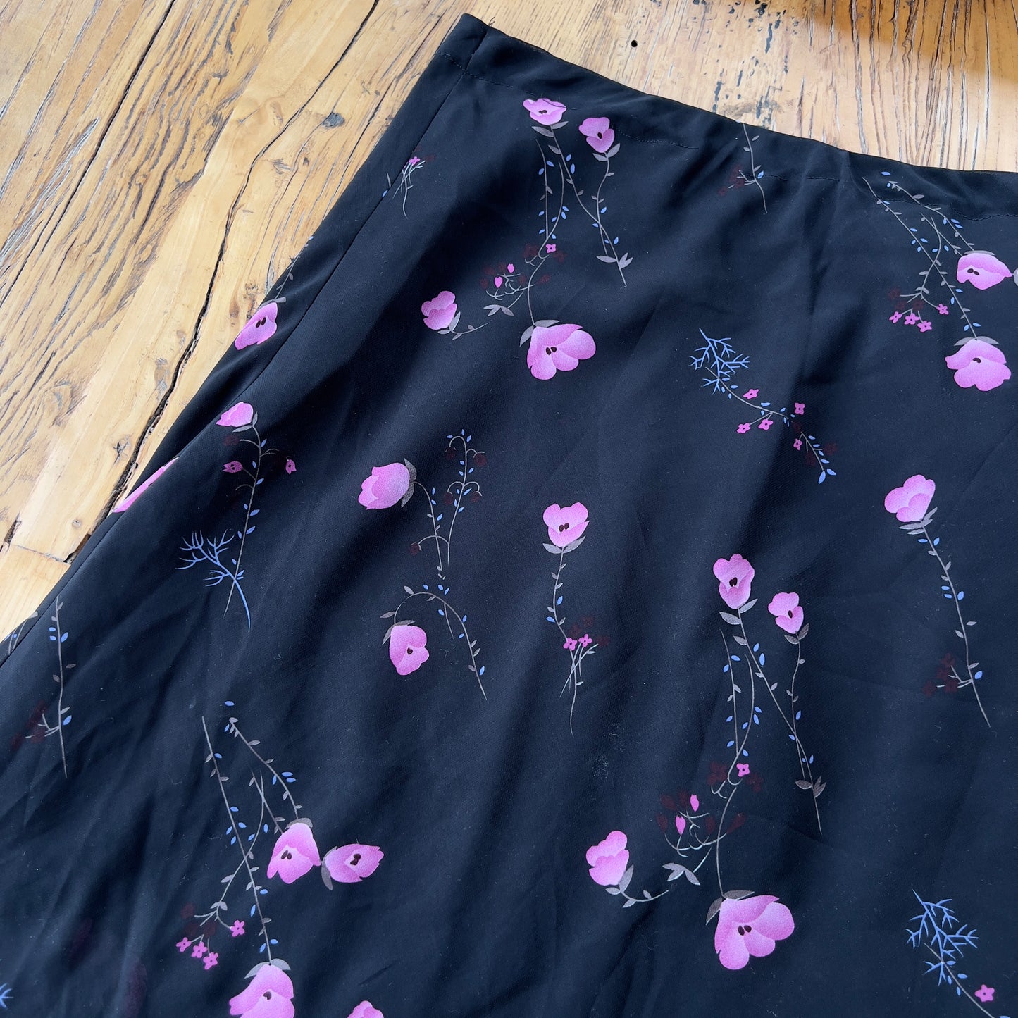 floral maxi skirt