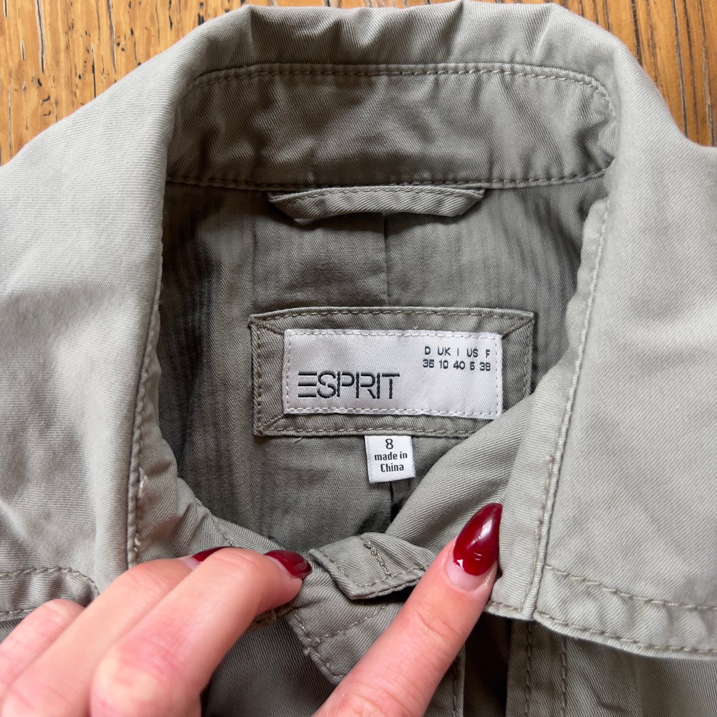 cargo style Esprit jacket