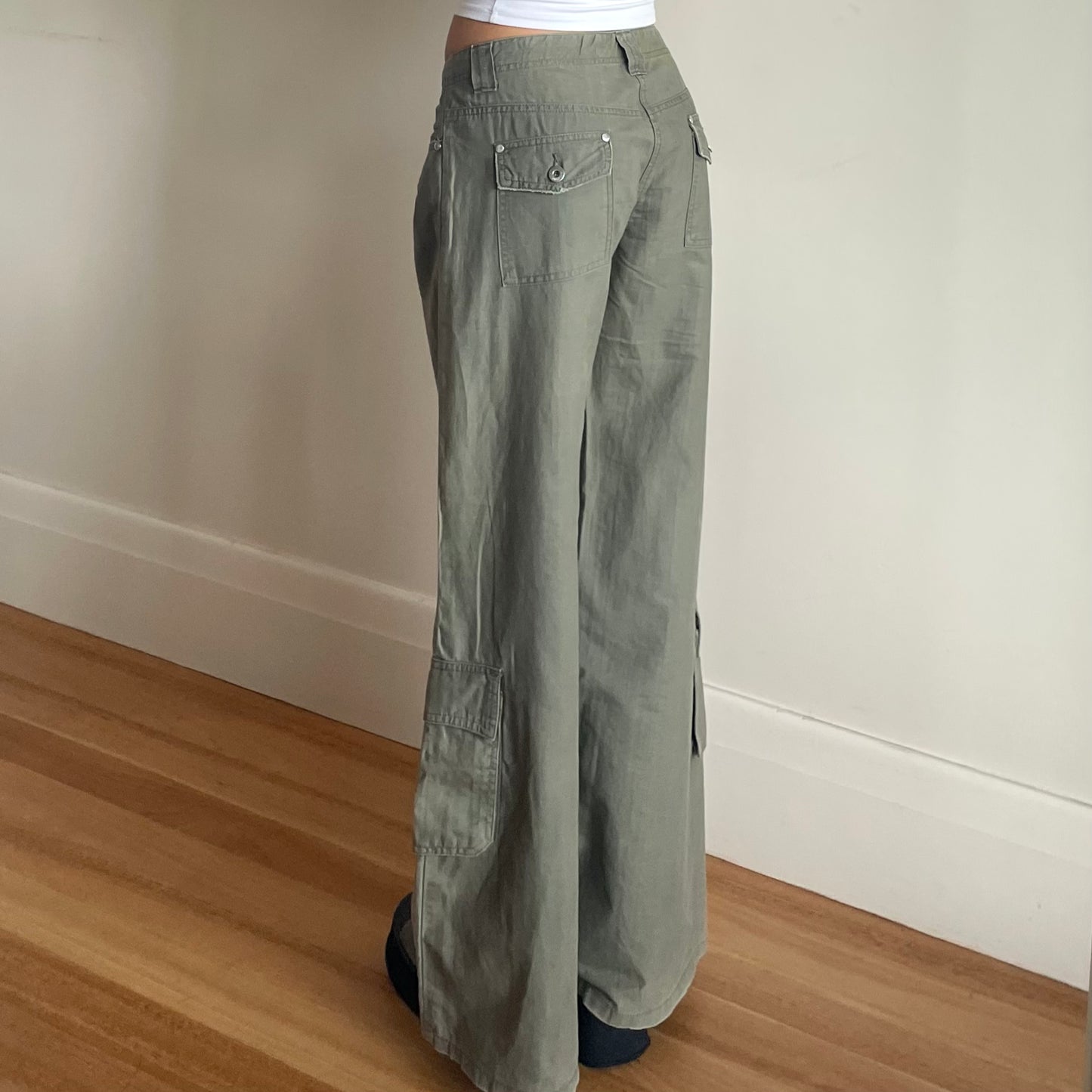 y2k Billabong khaki cargo pants