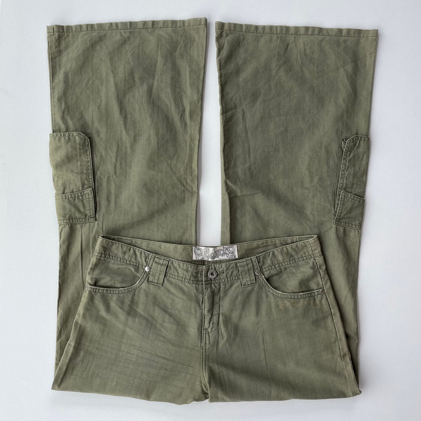 y2k Billabong khaki cargo pants