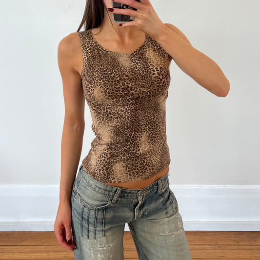leopard print tank