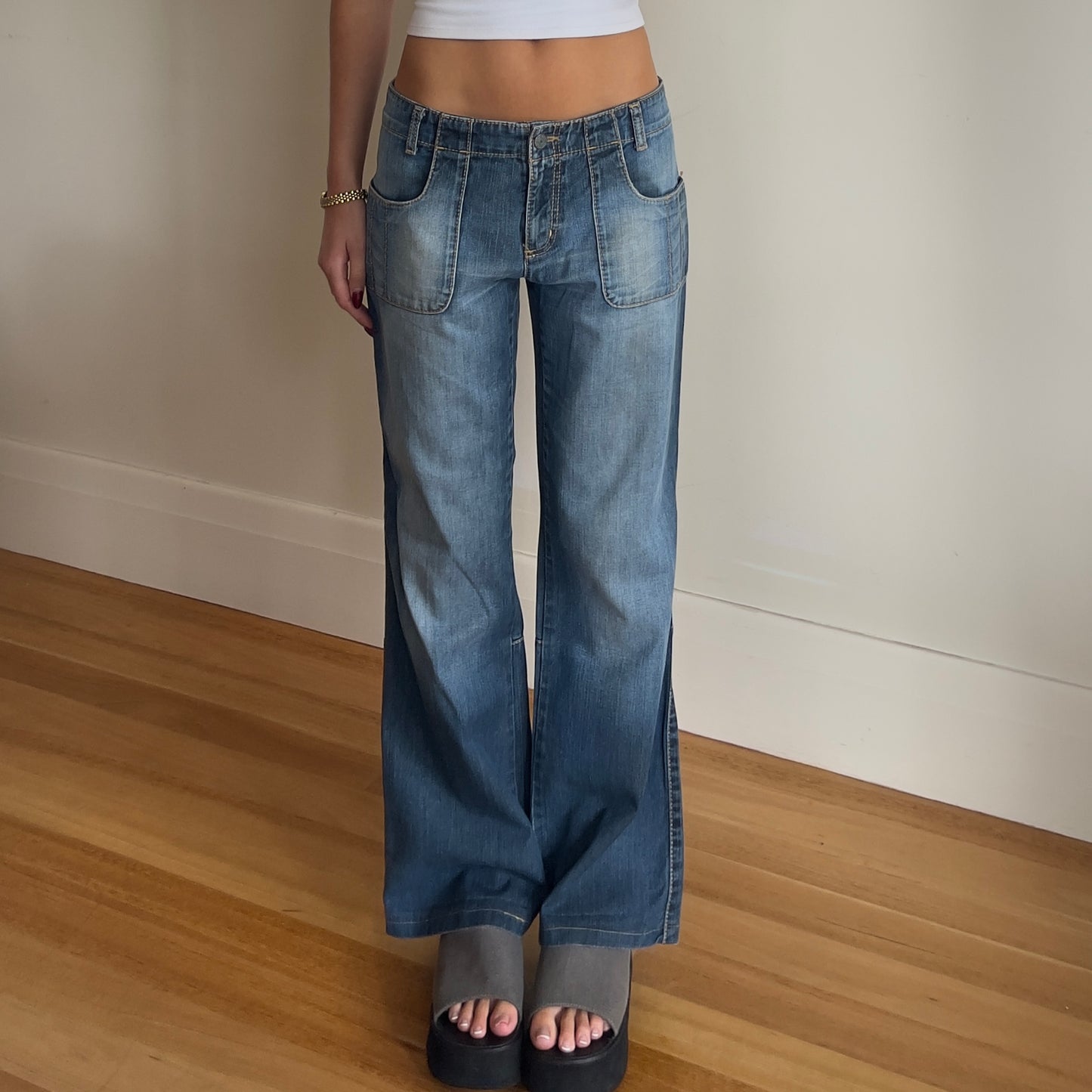 workwear style jeans