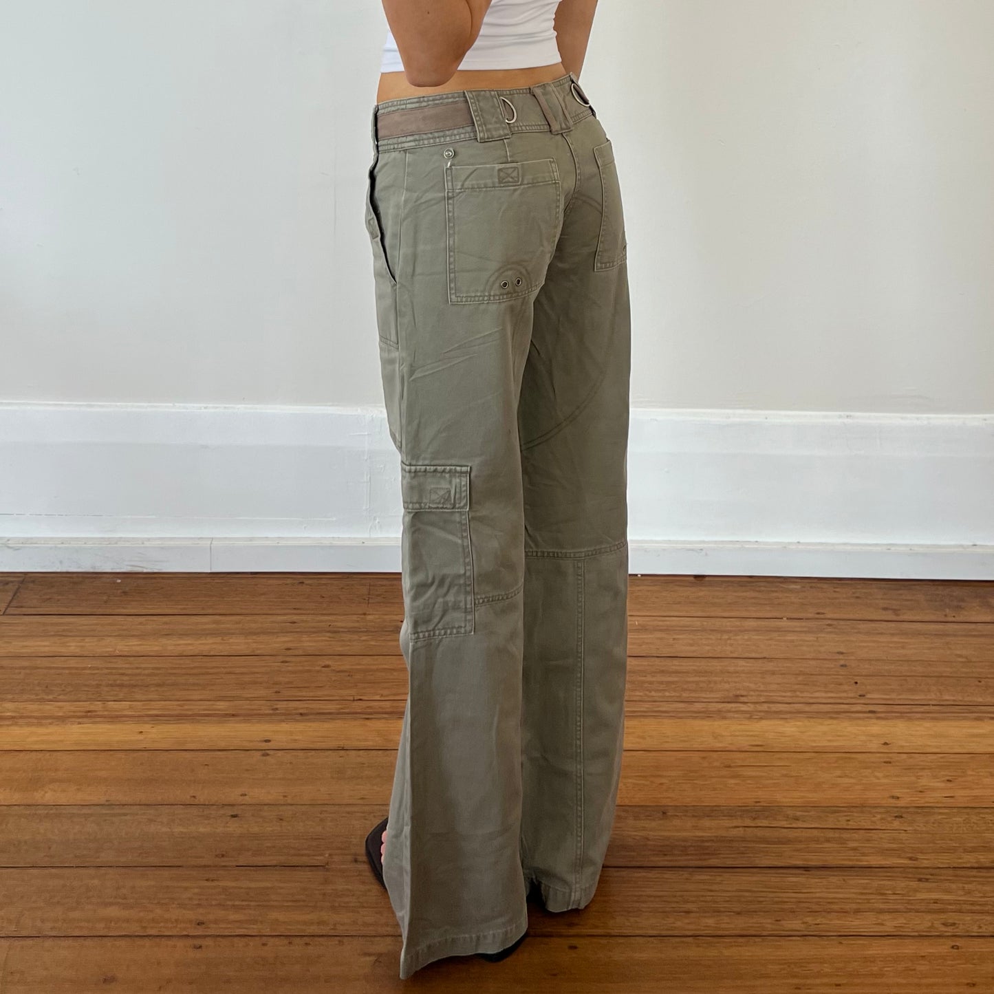 khaki cargo pants