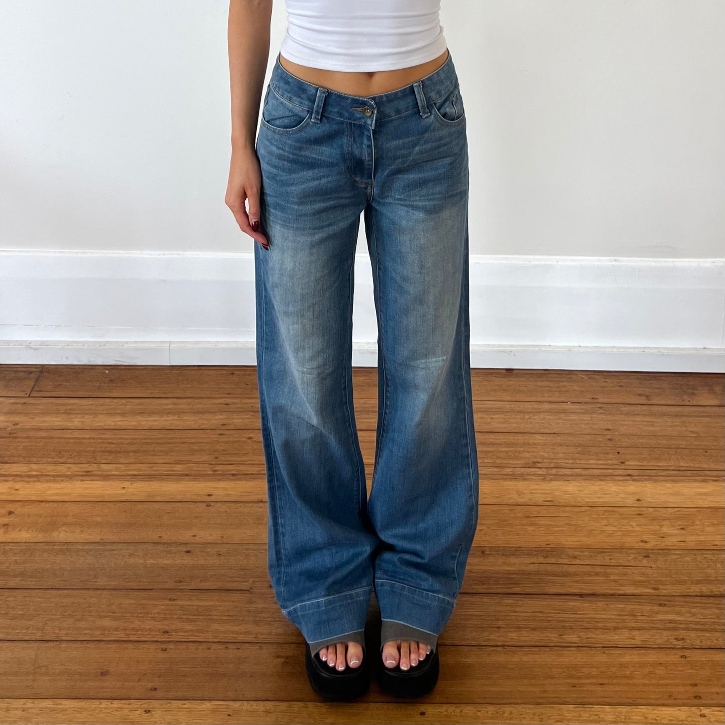 baggy wide leg jeans