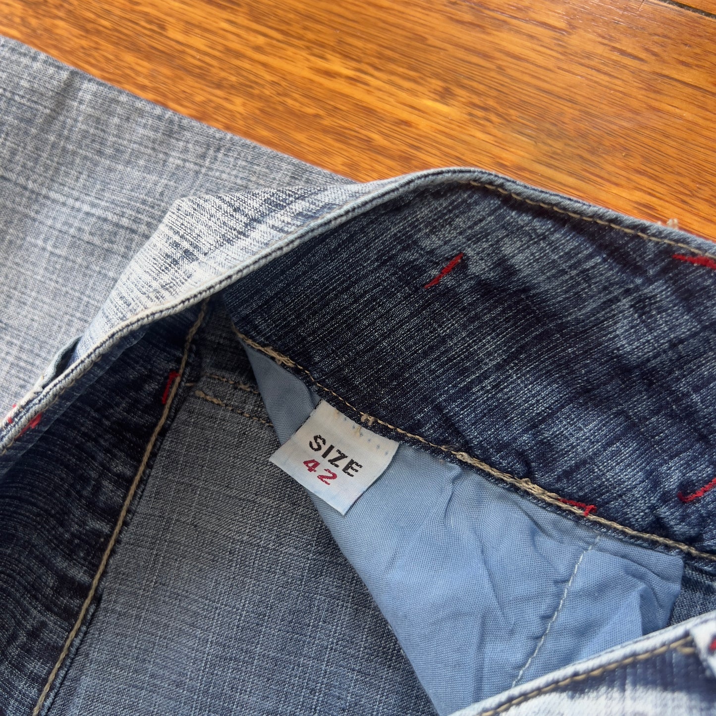 light wash bootcut jeans