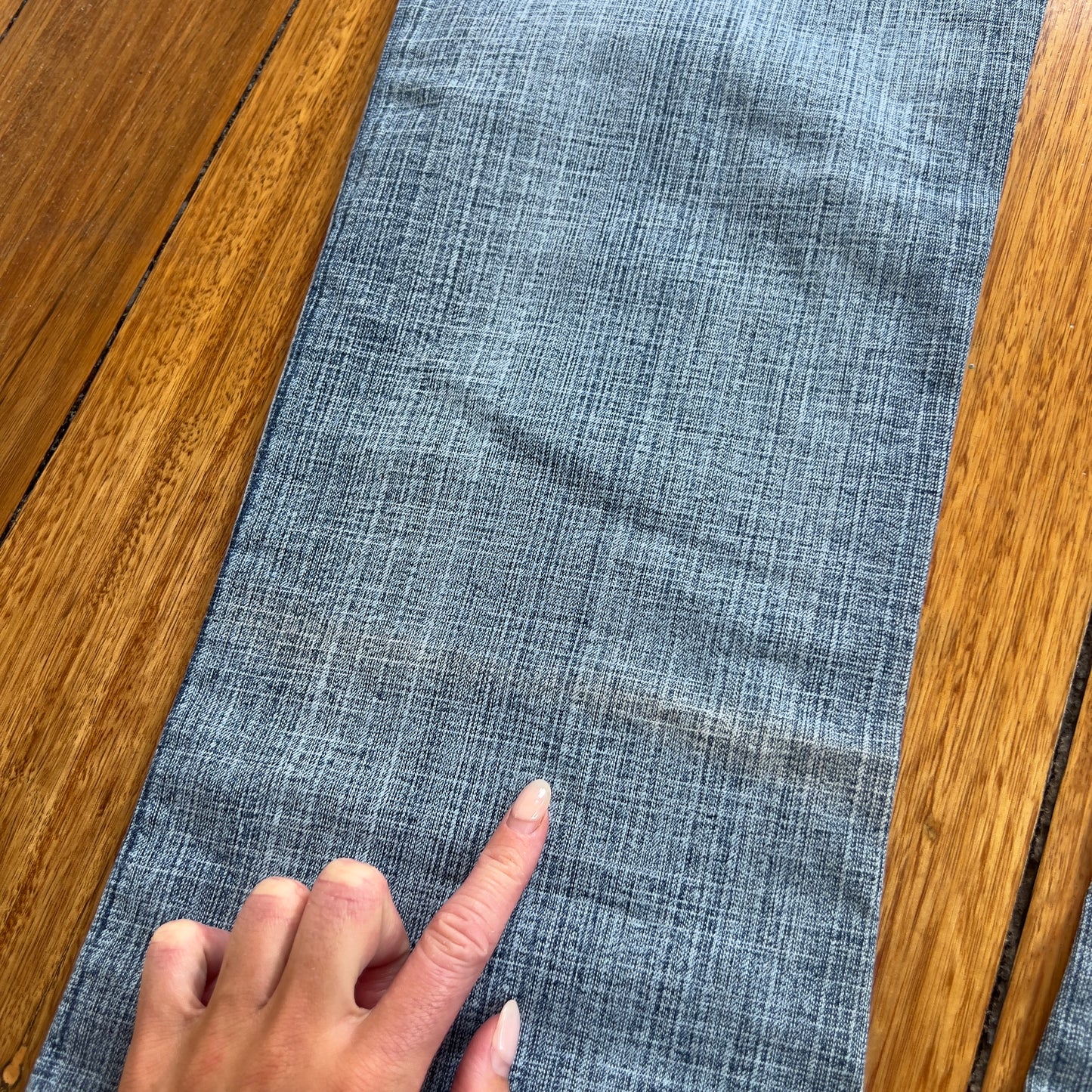 light wash bootcut jeans