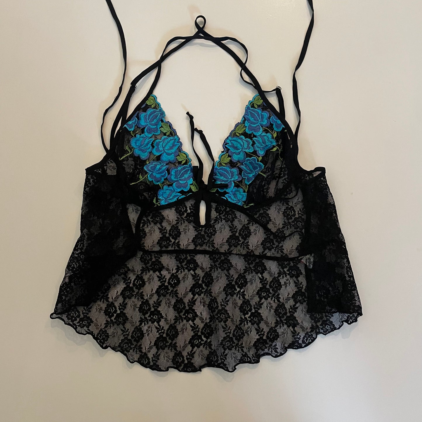 y2k lace cami