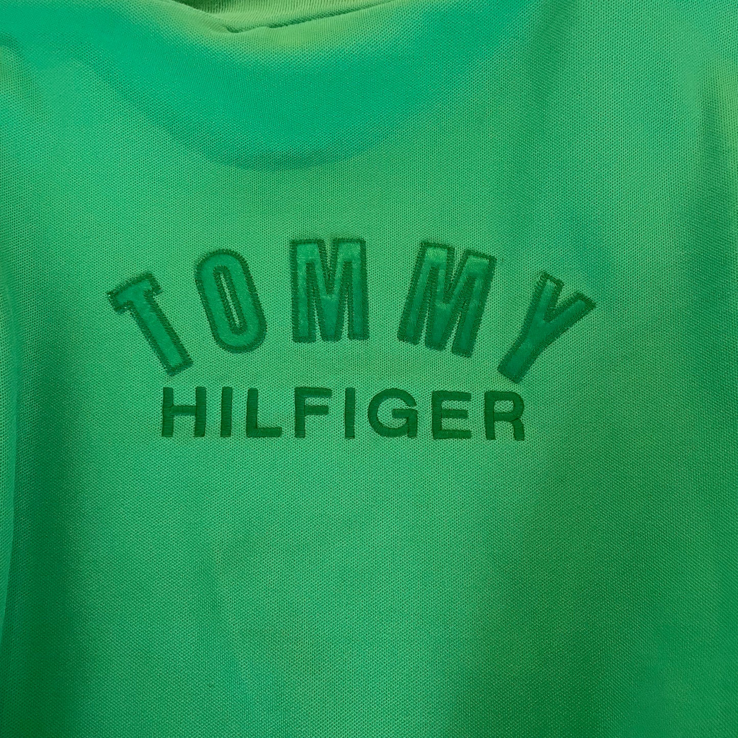 fluro green Tommy Hilfiger zip up