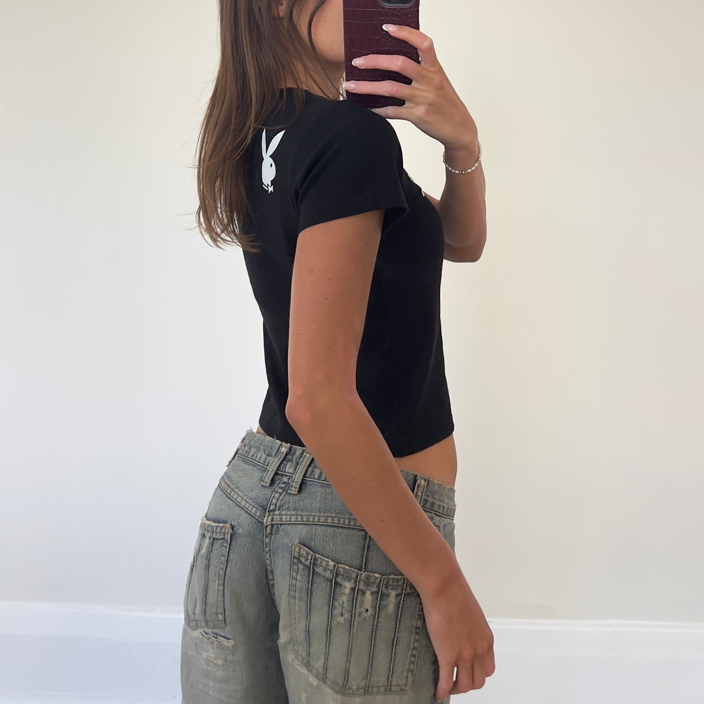 graphic Playboy baby tee