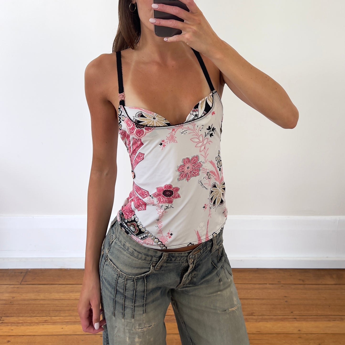 graphic Roberto Cavalli cami
