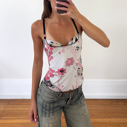 graphic Roberto Cavalli cami