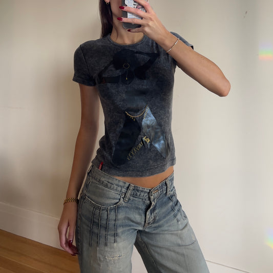 y2k graphic Miss Sixty baby tee