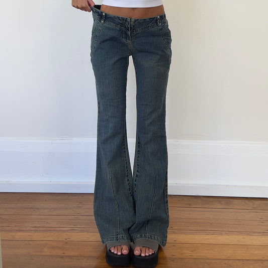 bootcut denim jeans