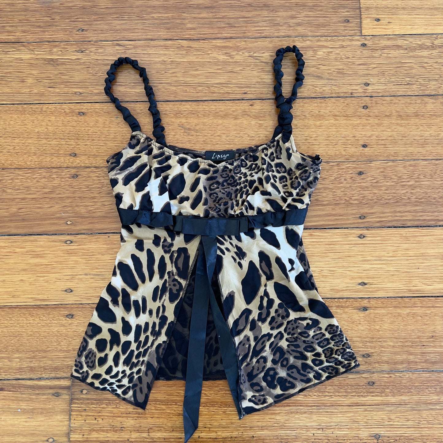 leopard print cami