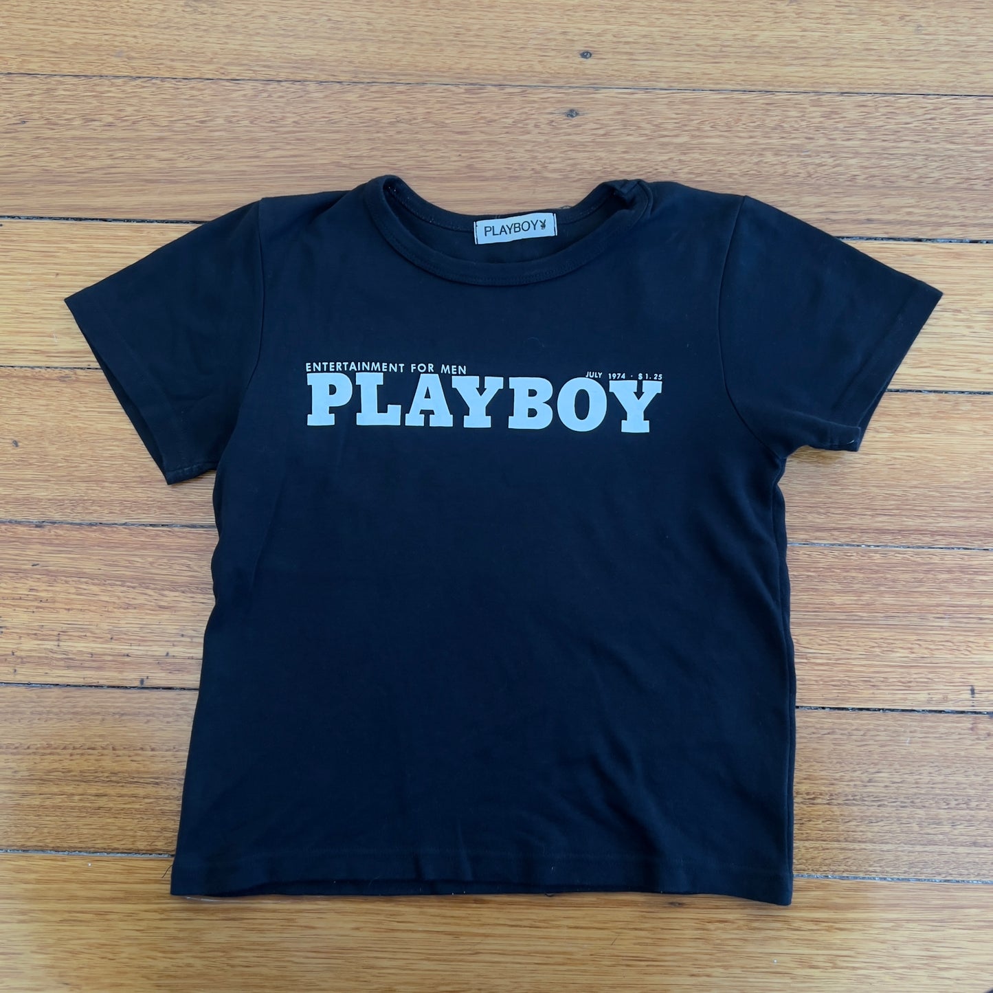 graphic Playboy baby tee