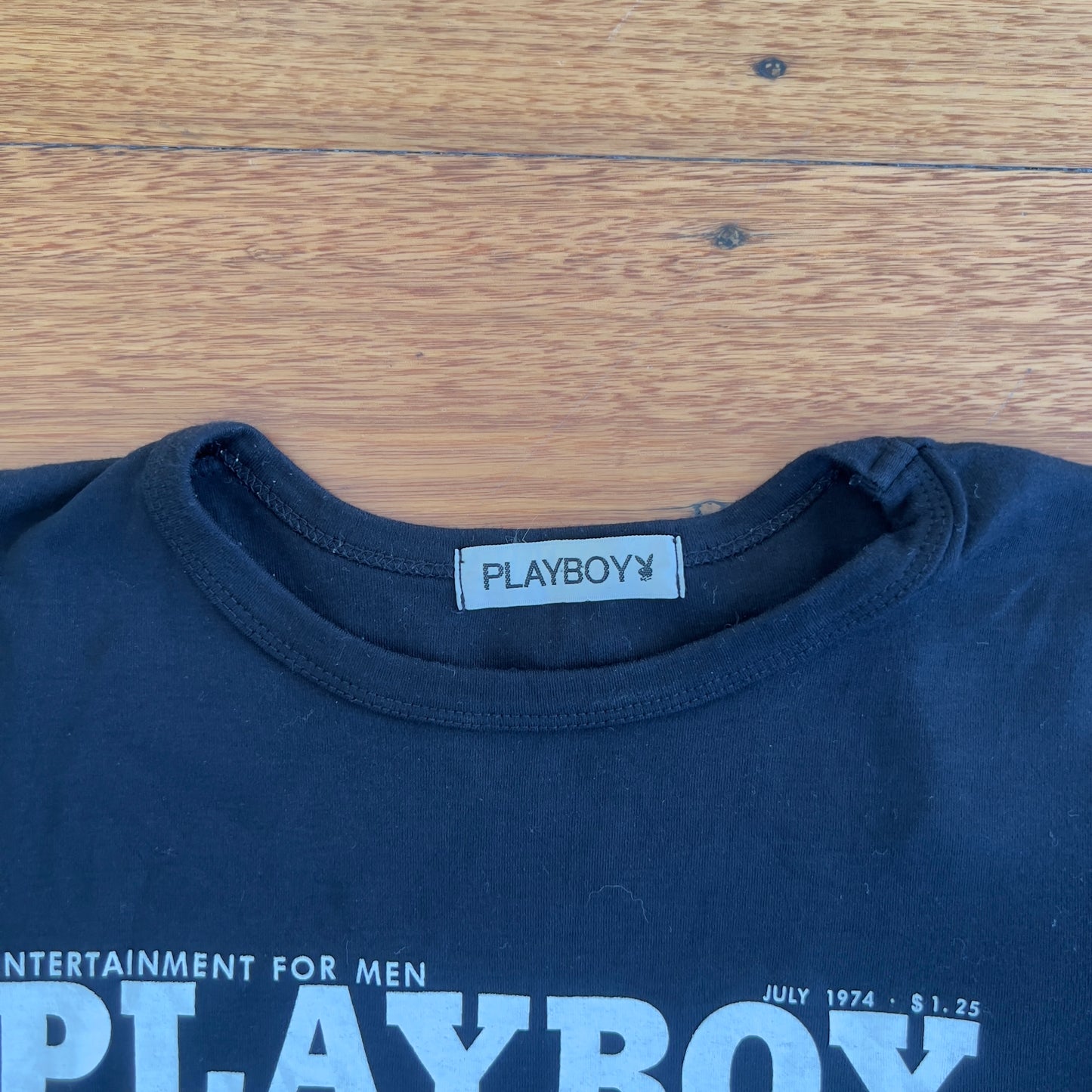 graphic Playboy baby tee