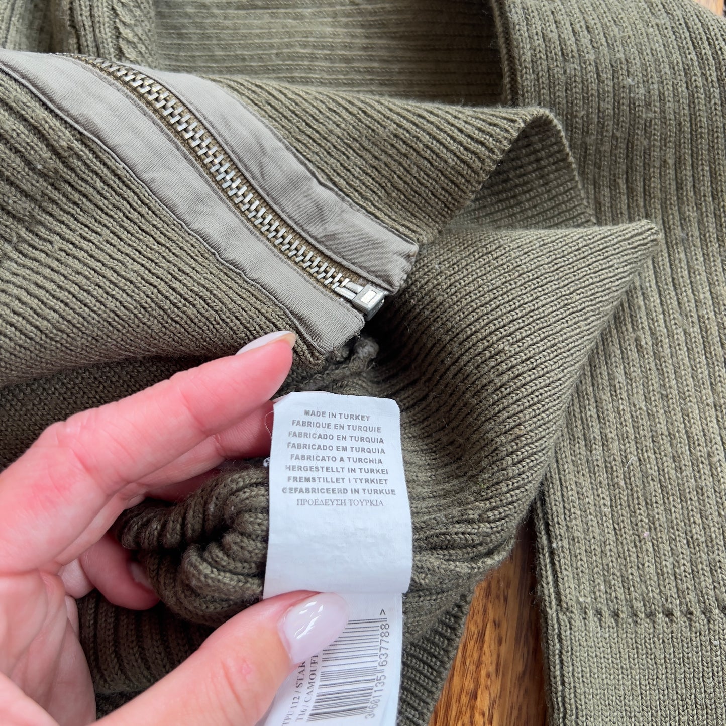 khaki Roxy knit
