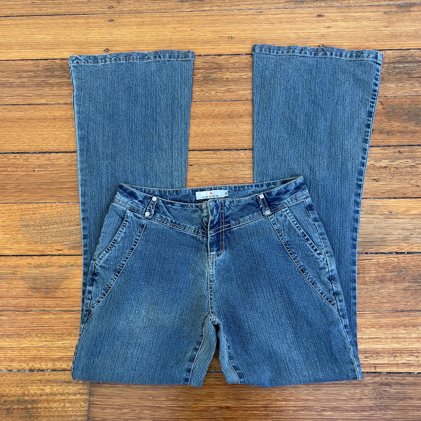 bootcut denim jeans