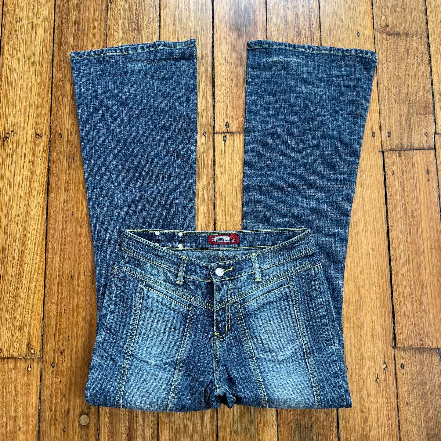 bootcut denim jeans