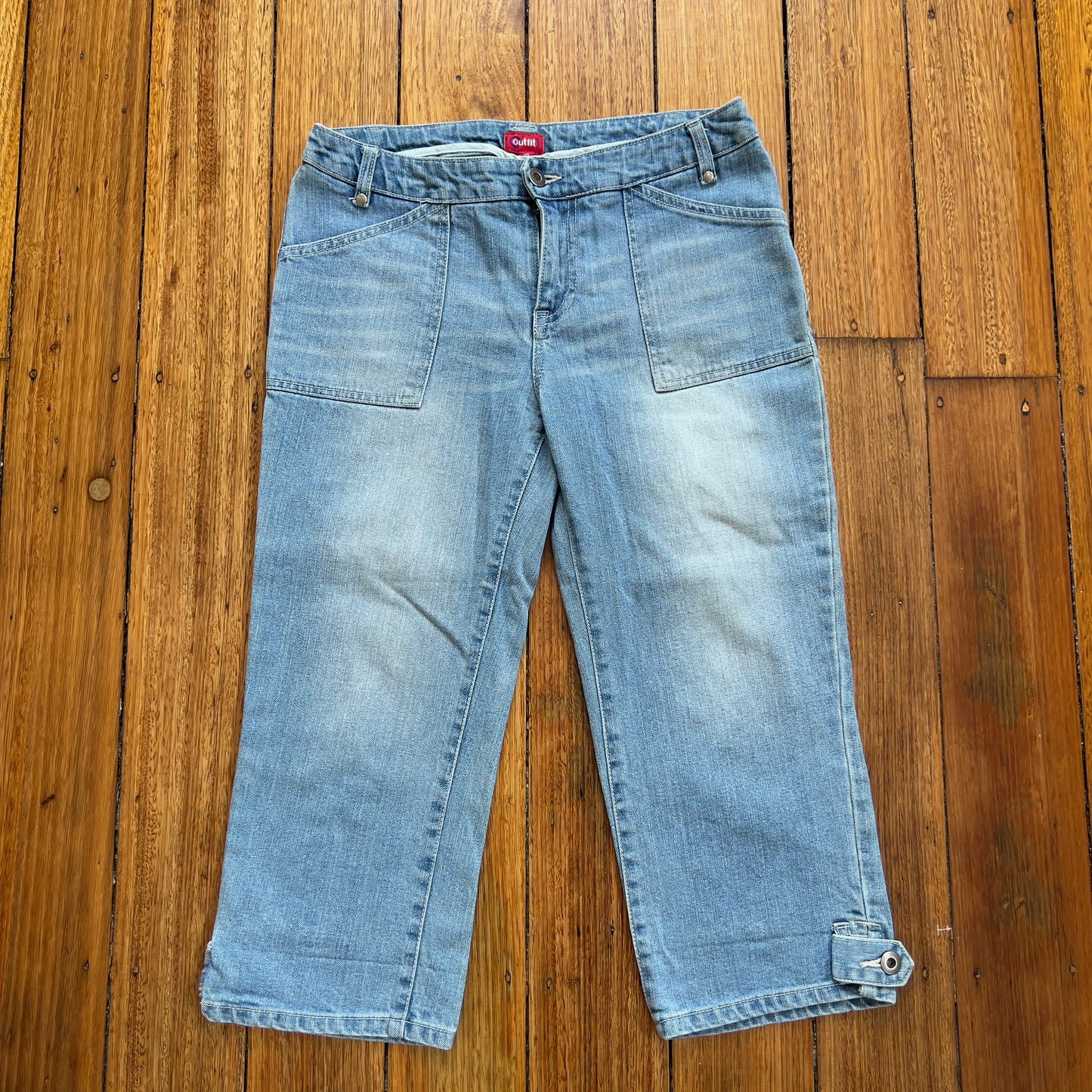 denim capri jeans