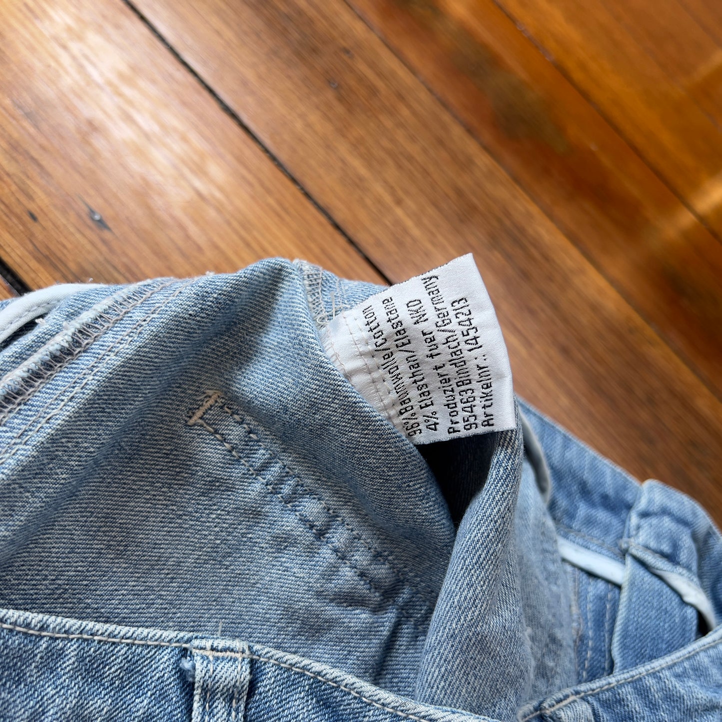 denim capri jeans