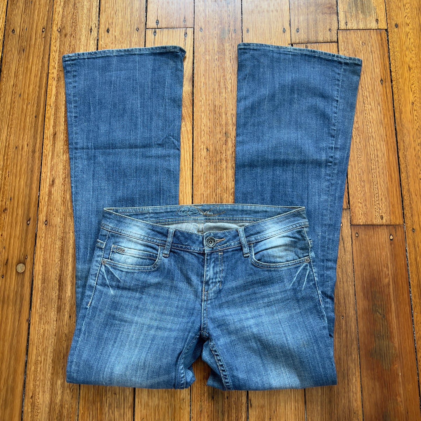 wide leg denim jeans